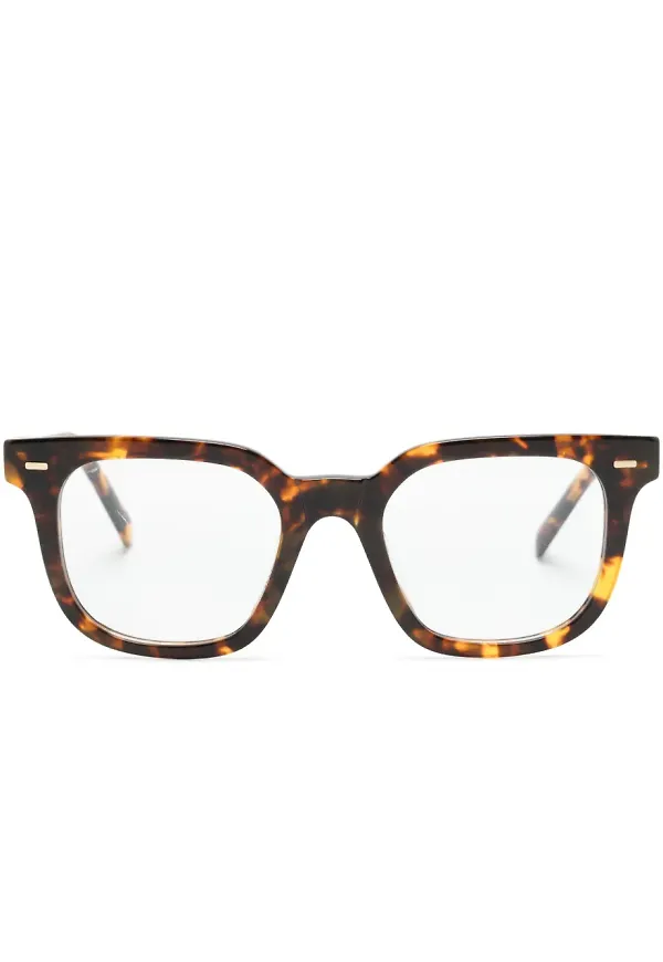 Miu Miu Eyewear fyrkantiga glasögon - Brun