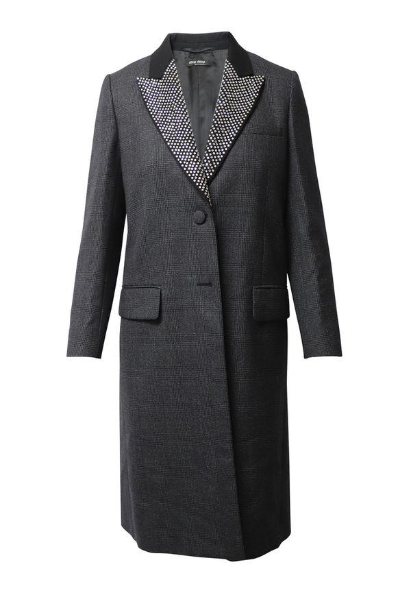 Miu Miu Pre-owned - Vintage Kappor - Grå - Dam - Storlek: XS