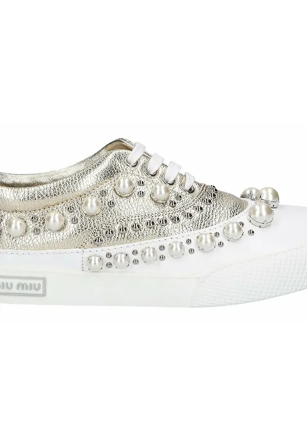 Miu Miu Sneakers Gul, Dam