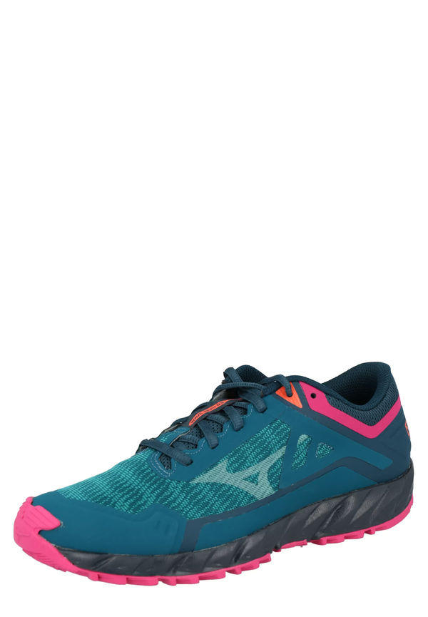 MIZUNO Springsko 'Wave Ibuki 3' cyanblå / petrol / pastellgrön / rosa