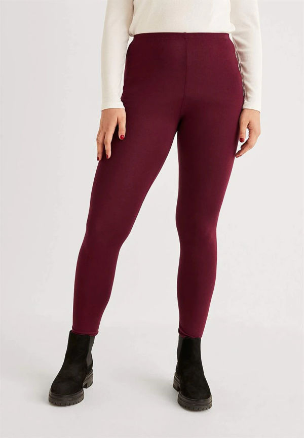Mjuka leggings i trikå