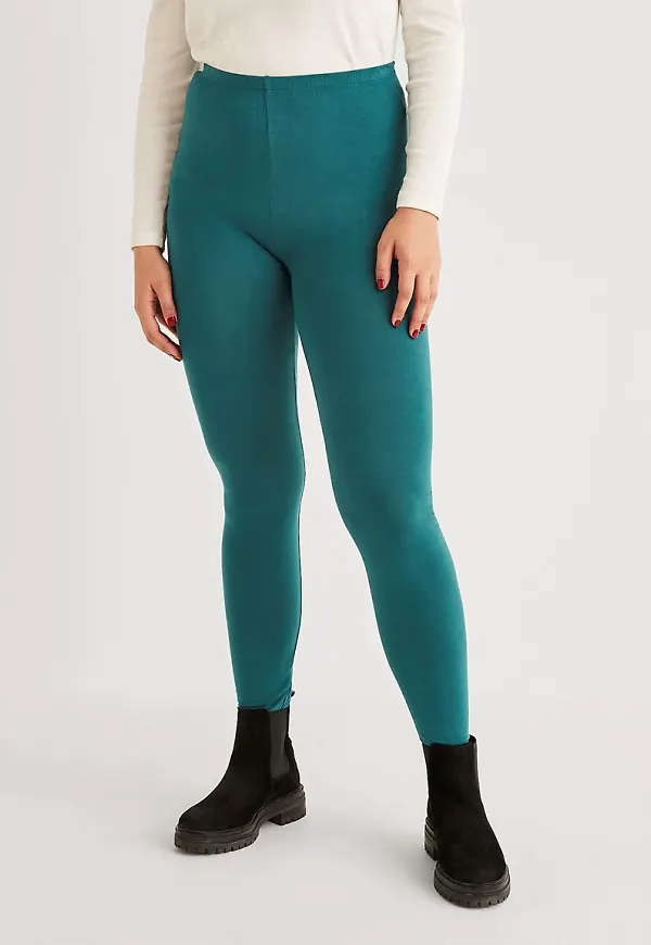 Mjuka leggings i trikå
