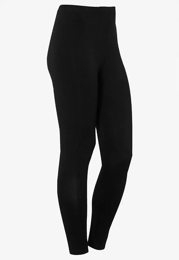 Mjuka leggings i trikå