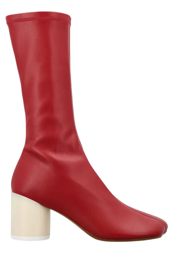 MM6 Maison Margiela Stängd S66Wu0096P2260 Röd, Dam