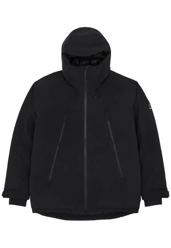 MM6 Maison Margiela X Salomon huvjacka med dragkedja - Svart