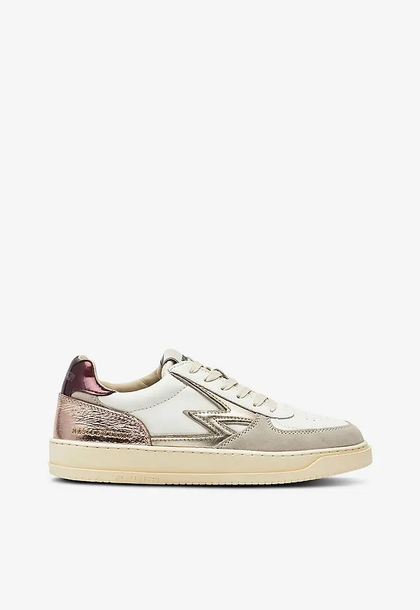 Moaconcept - Sneakers Gold And Copper Legacy - Vit