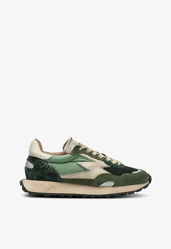 Moaconcept - Sneakers Hype Leopard - Grön
