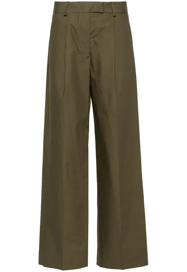 MODES GARMENTS raka byxor - Grön