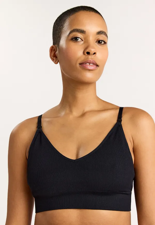 MOM 2-pack ribbad amnings bh
