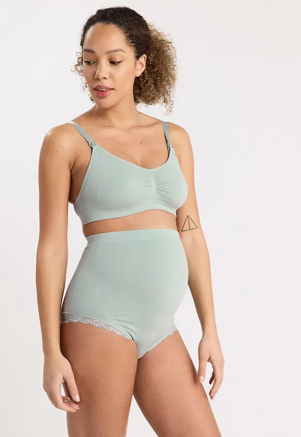 MOM high waist trosa