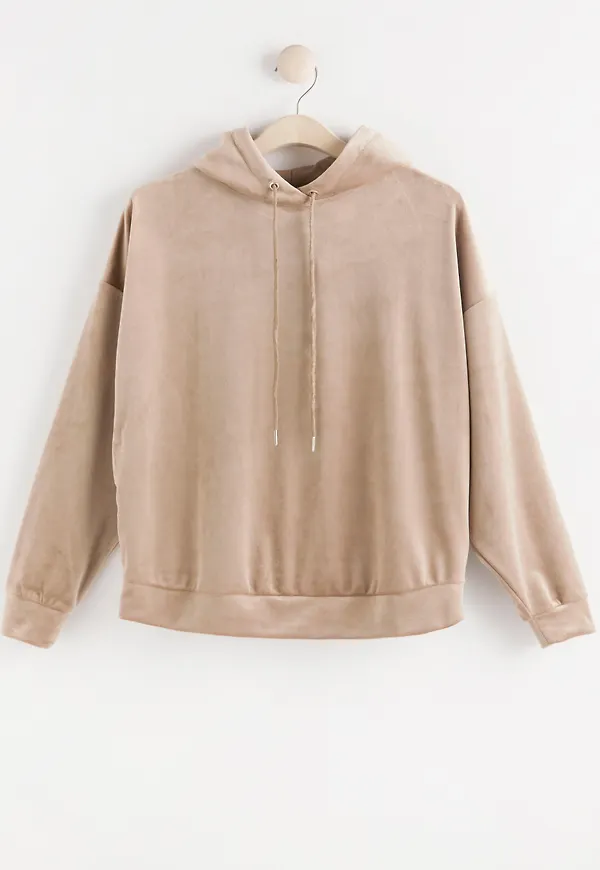 MOM Hoodie i velour