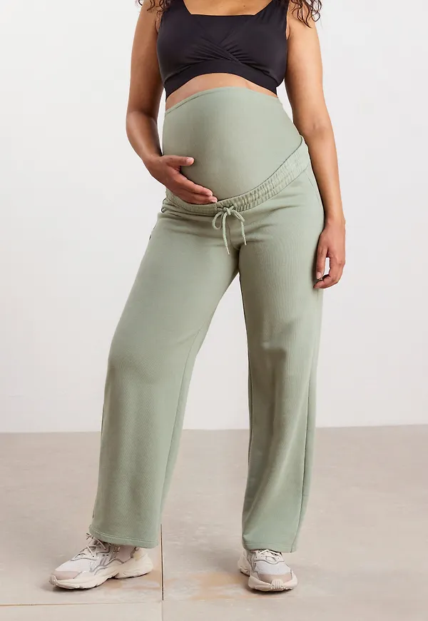 MOM sweatpants med vida ben