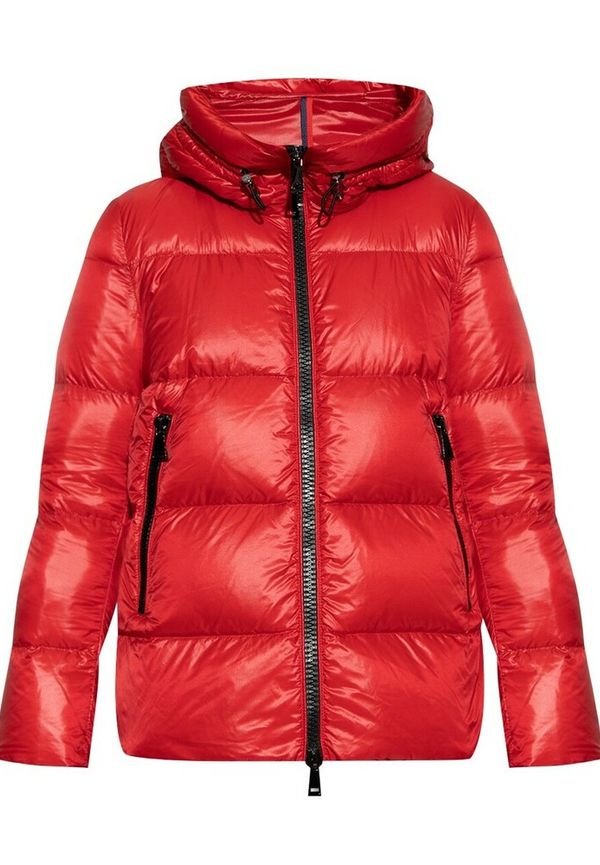 Moncler - Dunjackor - Röd - Dam - Storlek: 2Xl,Xl,L,M,S,Xs