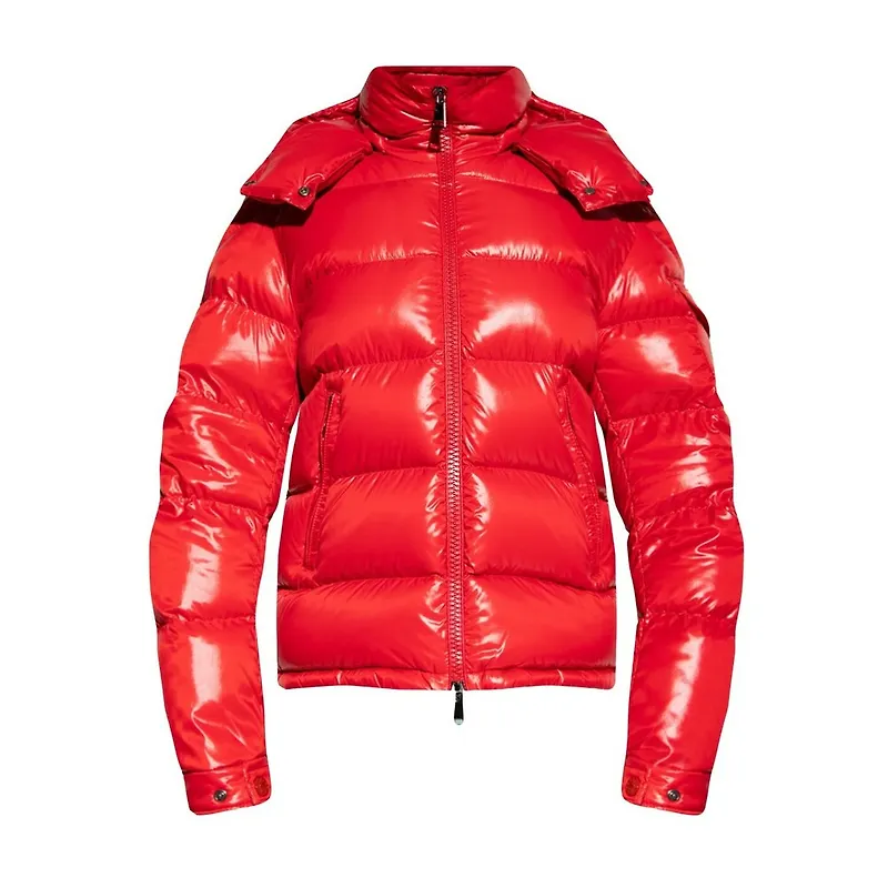 Moncler - Dunjackor - Röd - Dam - Storlek: M,S