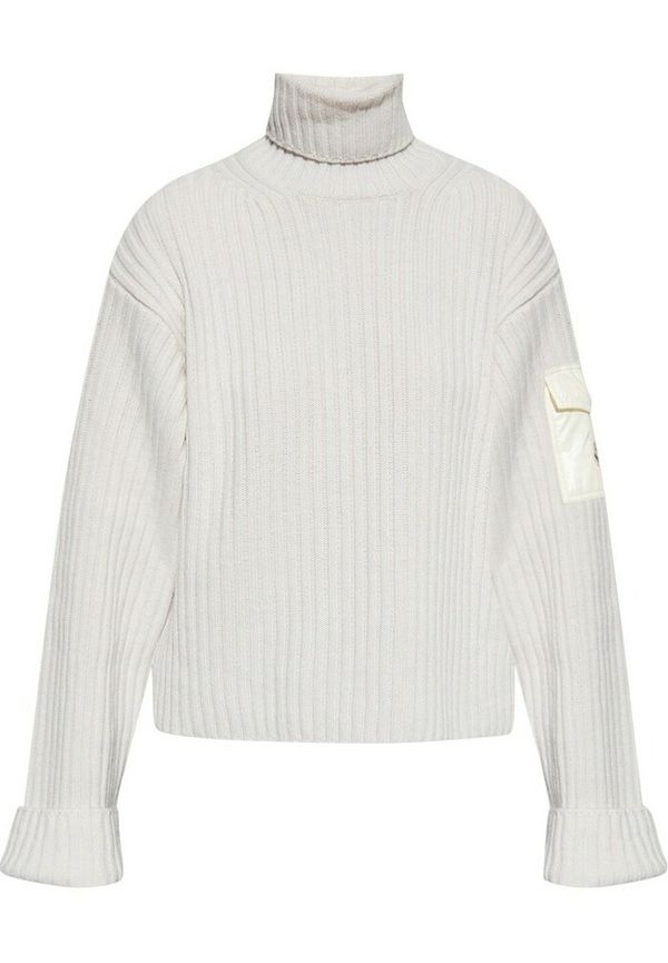 Moncler - Polotröjor - Vit - Dam - Storlek: S