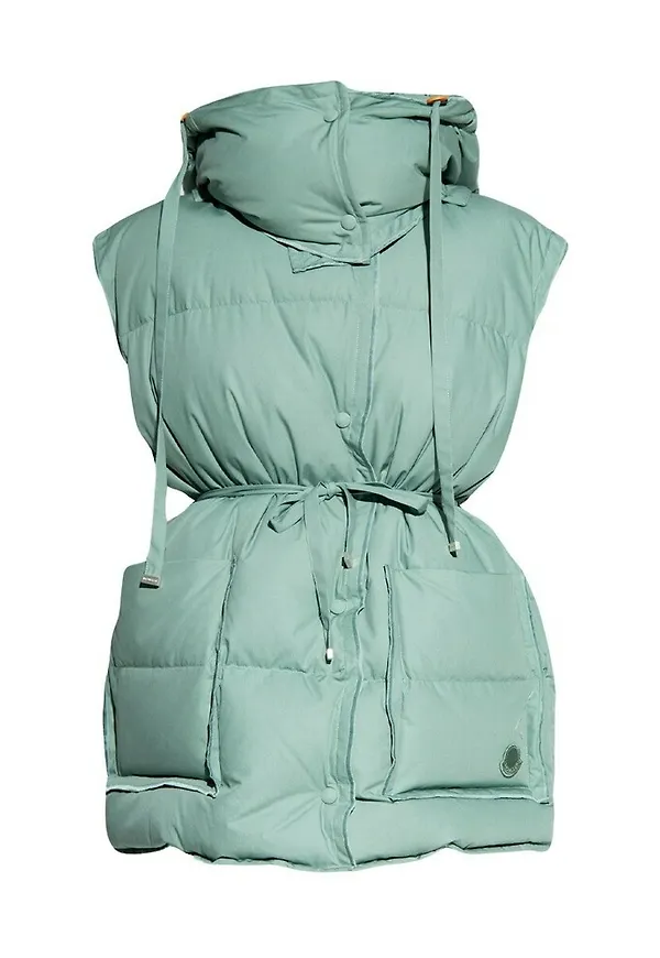 Moncler - Yttervästar - Grön - Dam - Storlek: M,S,Xs,2Xs