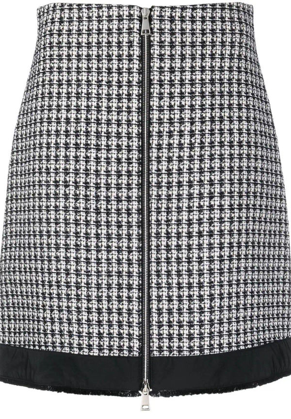 Moncler A-linjekjol - Vit
