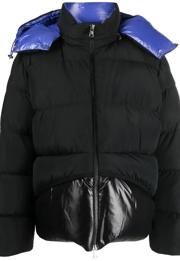Moncler Achill vadderad jacka - Svart