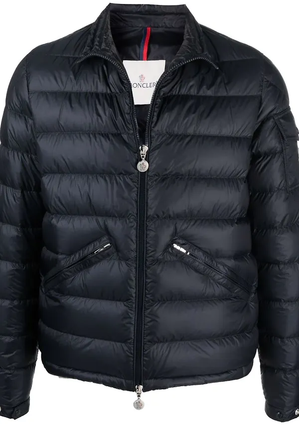 Moncler Agay vadderad jacka - Blå