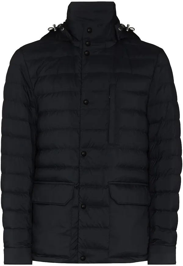 Moncler Andreu vadderad jacka - Blå