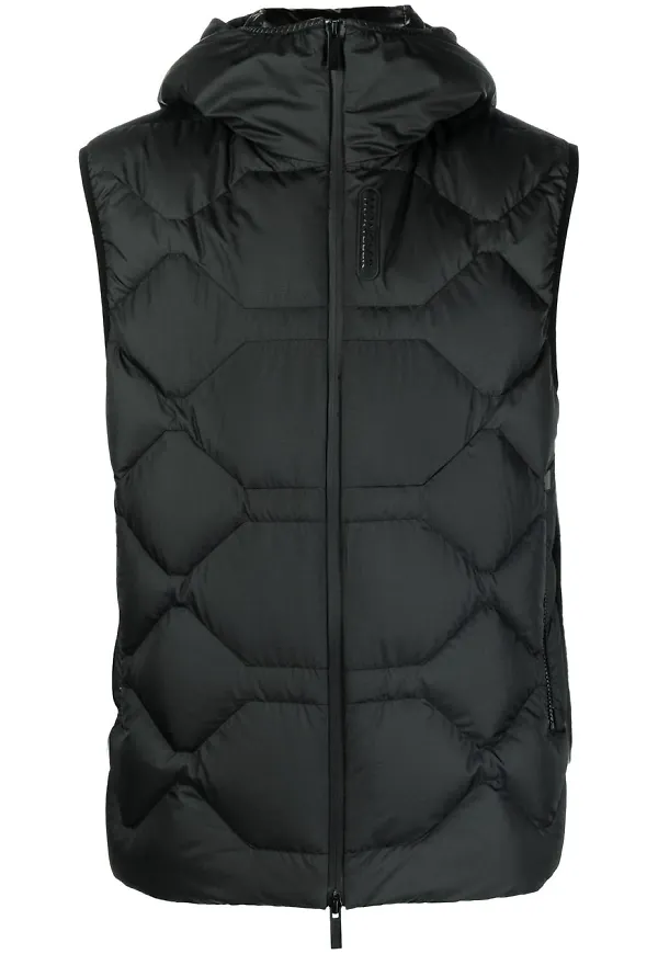 Moncler Atik quiltad väst - Svart