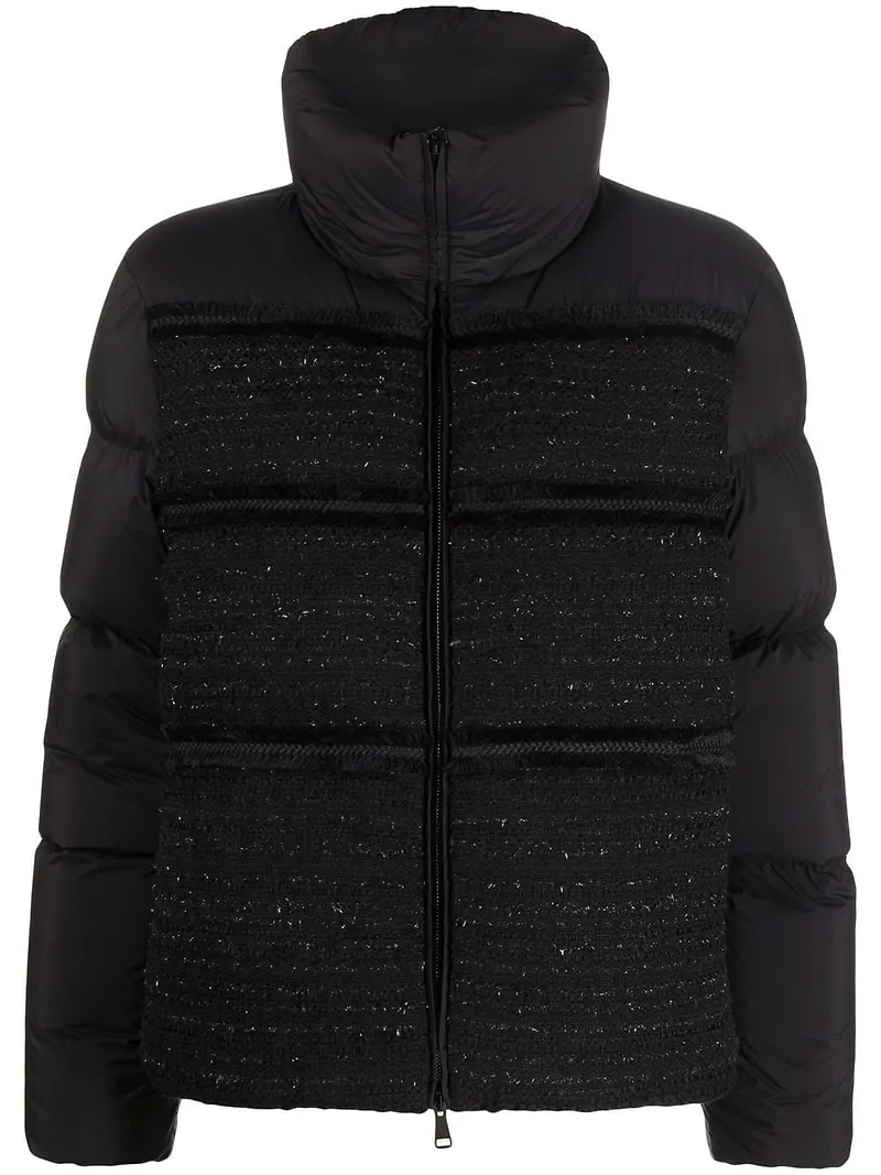 Moncler Aucun kort dunjacka - Svart