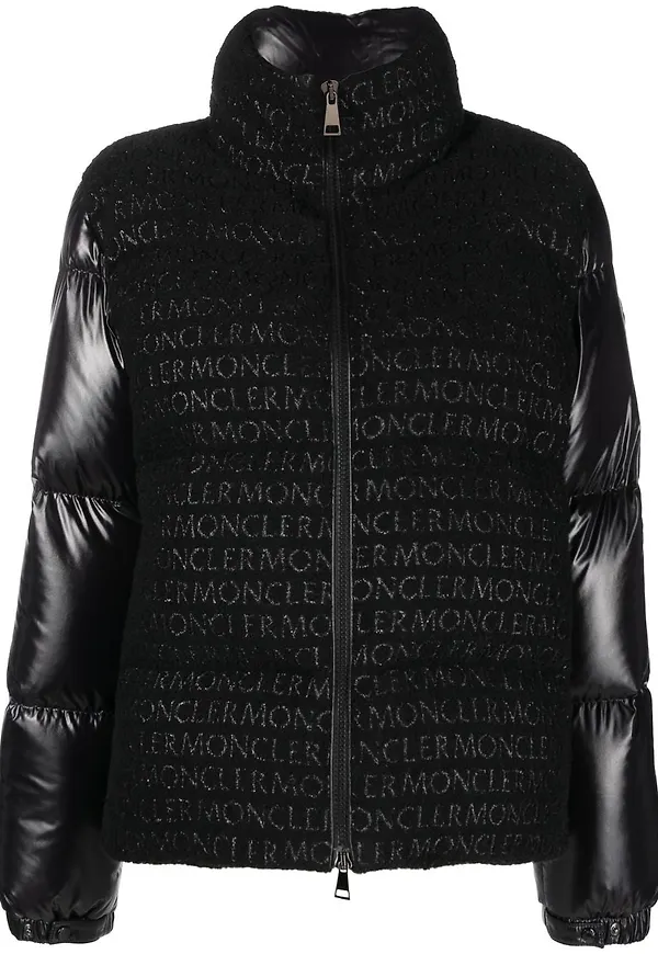Moncler Aucun vadderad puffjacka - Svart