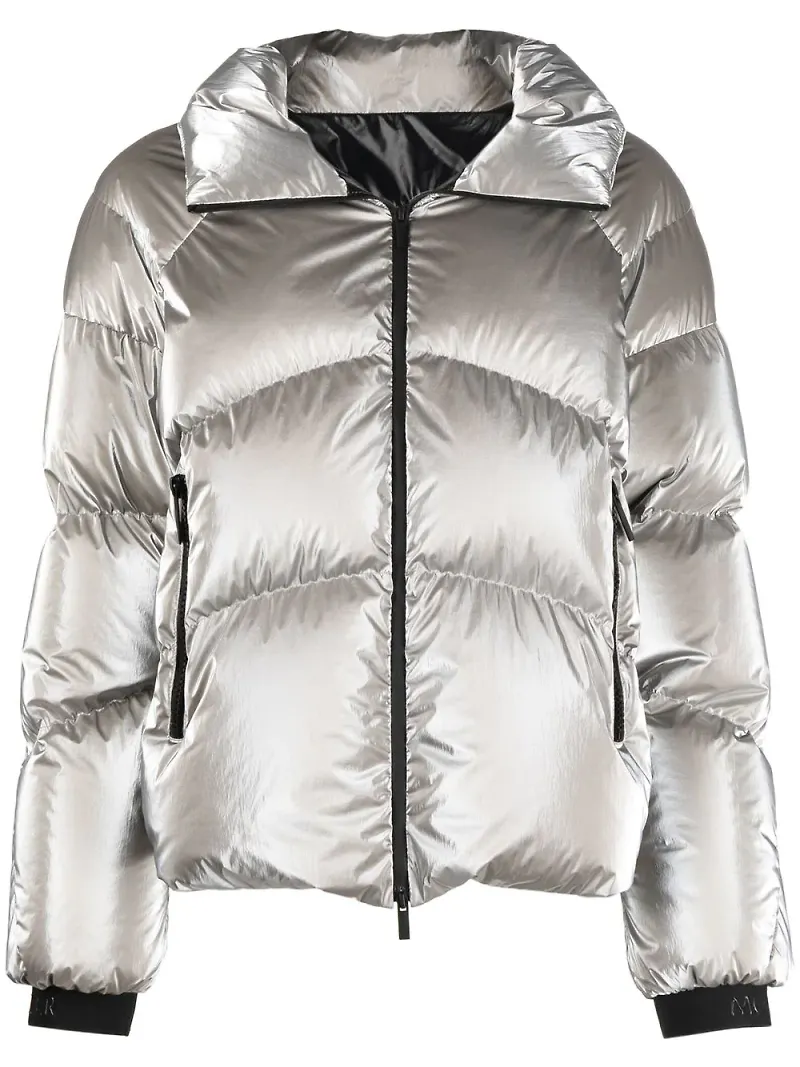 Moncler Avoriaz vadderad dunjacka - Grå