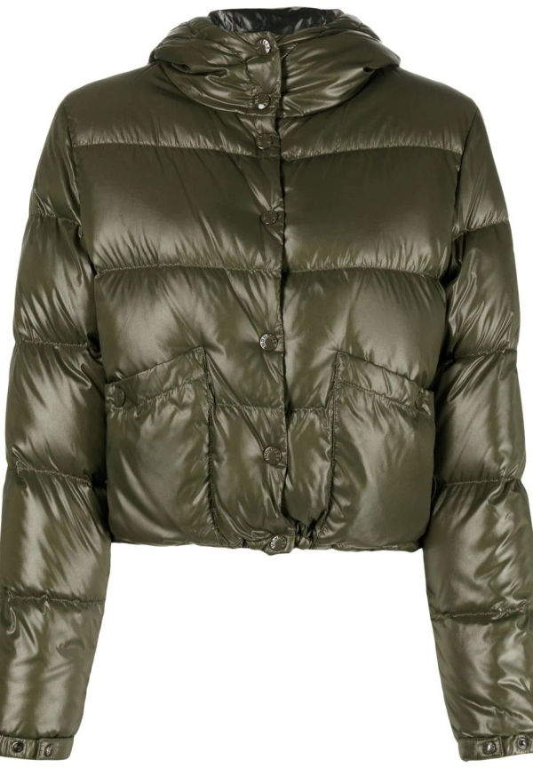 Moncler Bardanette kort dunjacka - Grön
