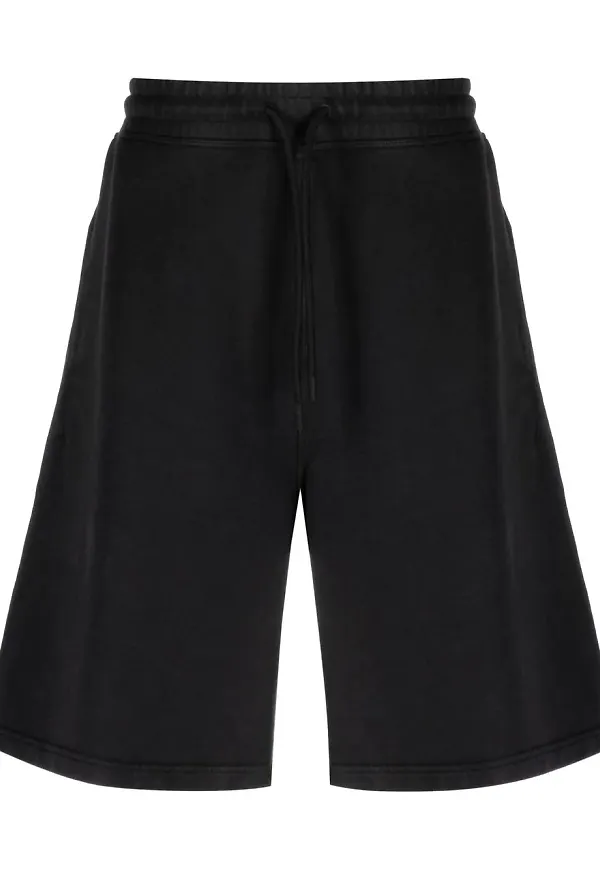 Moncler bermudashorts med dragsko - Svart