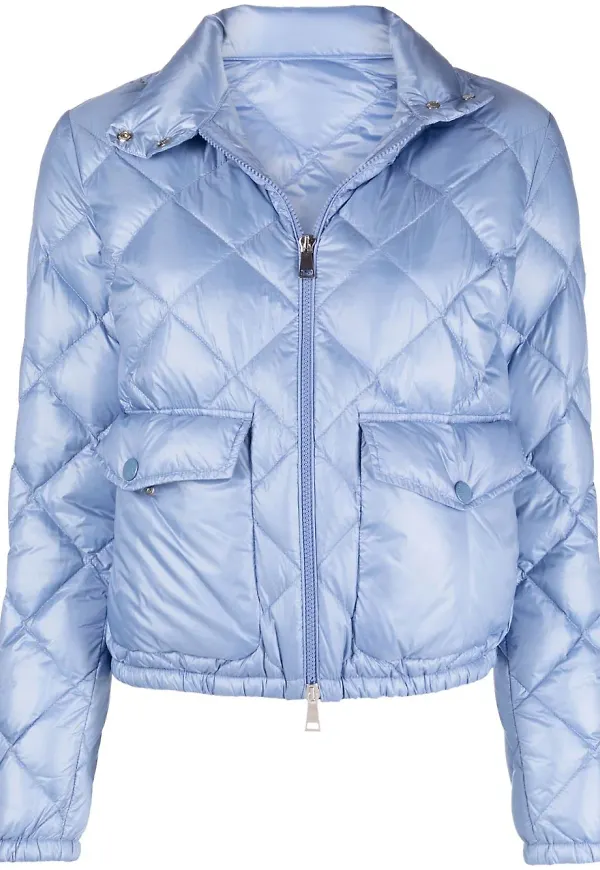 Moncler Binic vadderad jacka - Lila
