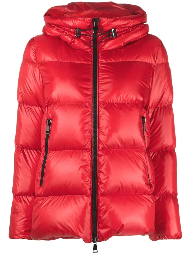 Moncler Chambon kort dunjacka - Röd