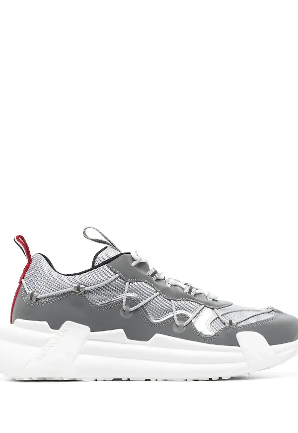 Moncler Compassor låga sneakers - Grå