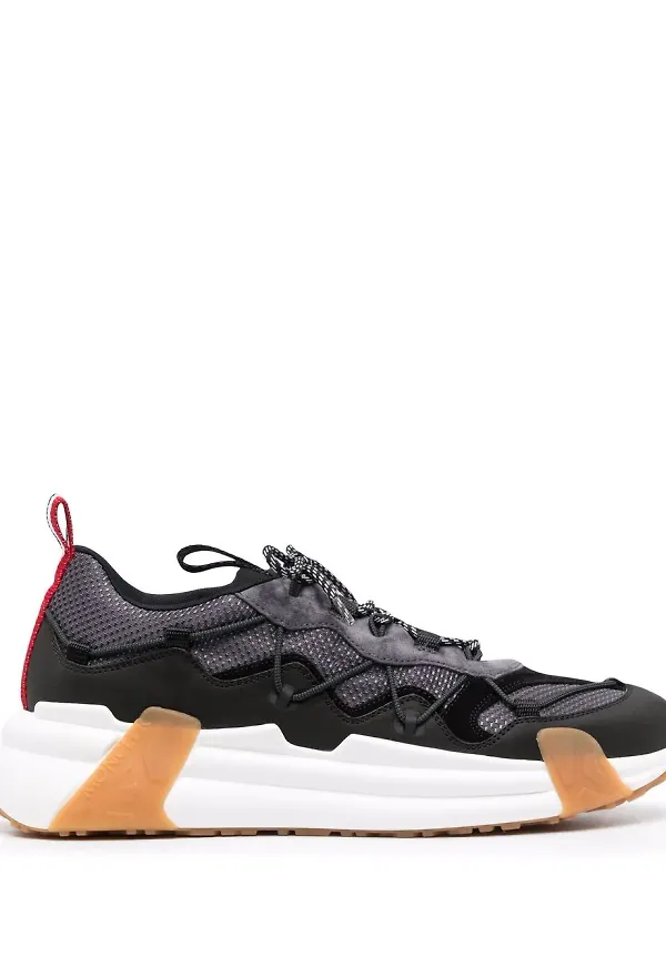 Moncler Compassor låga sneakers - Grå