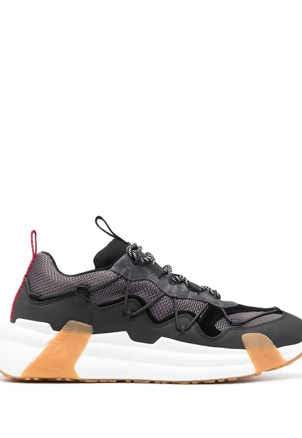 Moncler Compassor låga sneakers - Grå