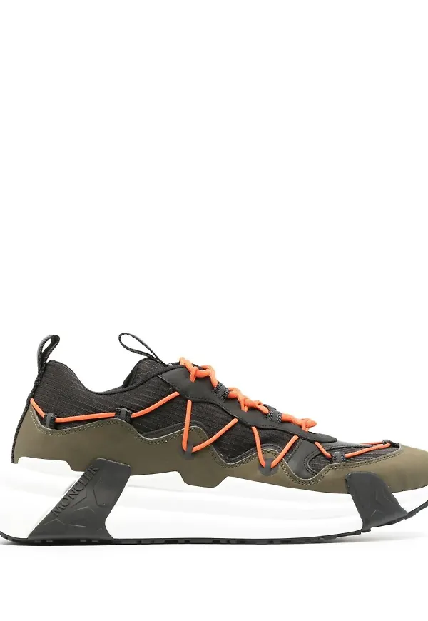 Moncler Compassor låga sneakers - Svart