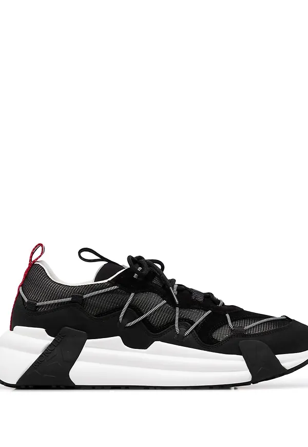Moncler Compassor låga sneakers - Svart