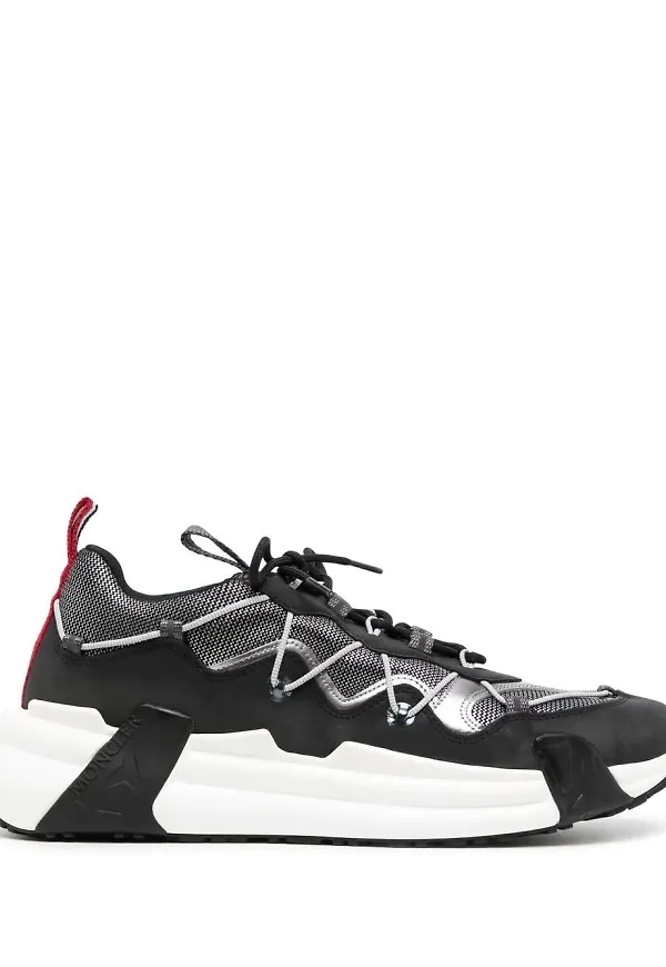Moncler Compassor låga sneakers - Svart
