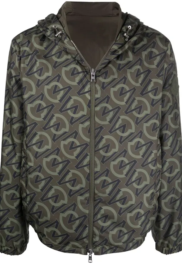 Moncler Cretes vändbar jacka - Grön