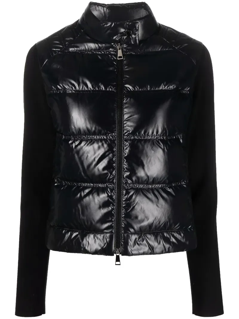 Moncler Cuvellier vadderad jacka - Svart