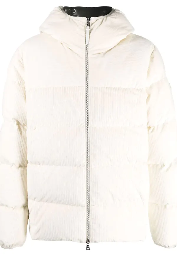 Moncler Daisen dunjacka med huva - Neutral