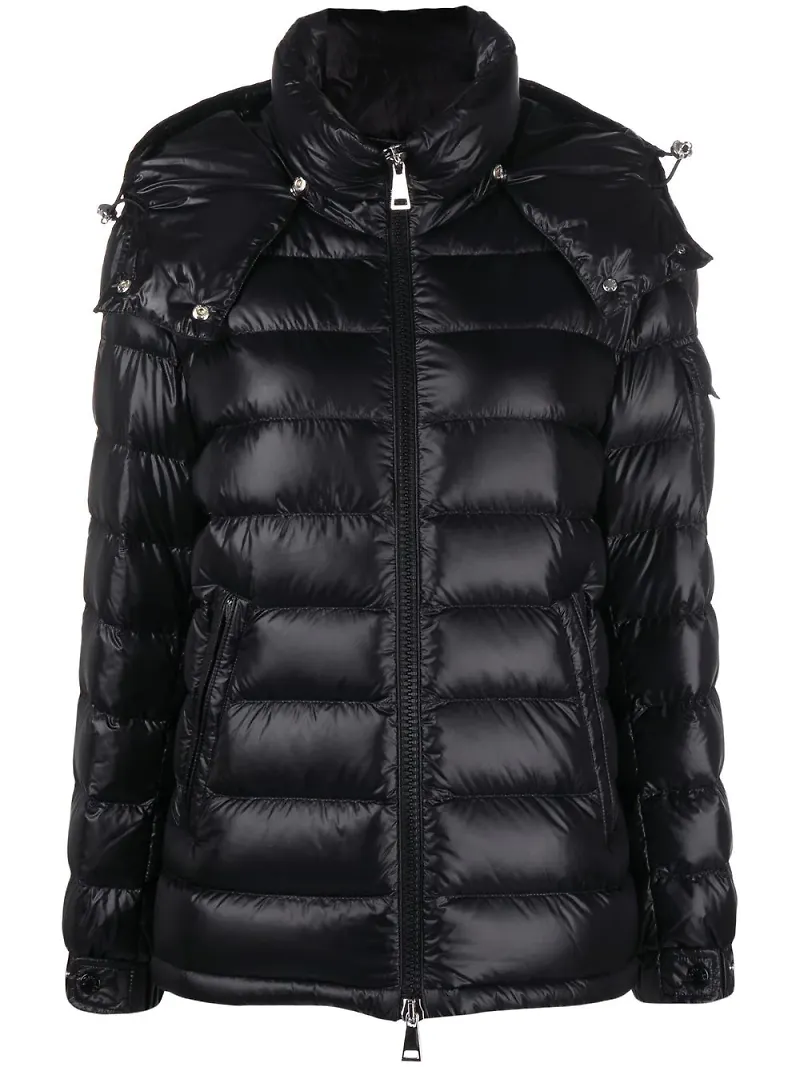 Moncler Dalles quiltad jacka med huva - Svart