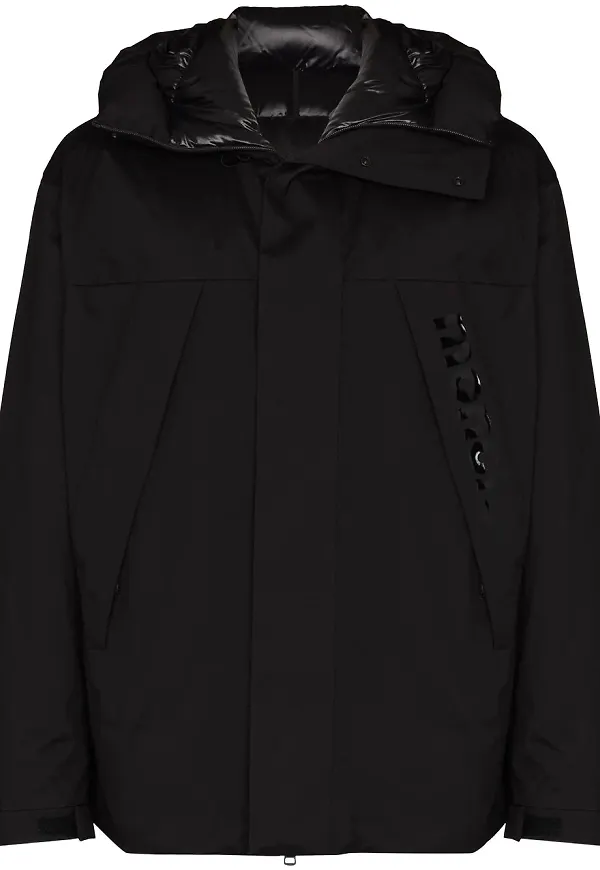 Moncler Dilliers dunjacka med huva - Svart