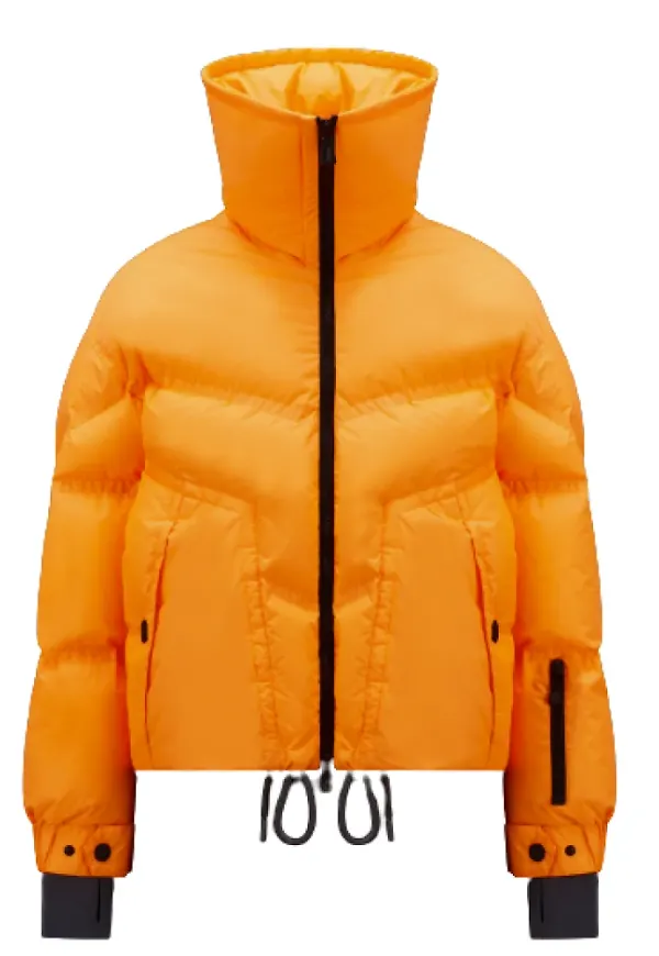 Moncler Dunjacka Orange, Dam