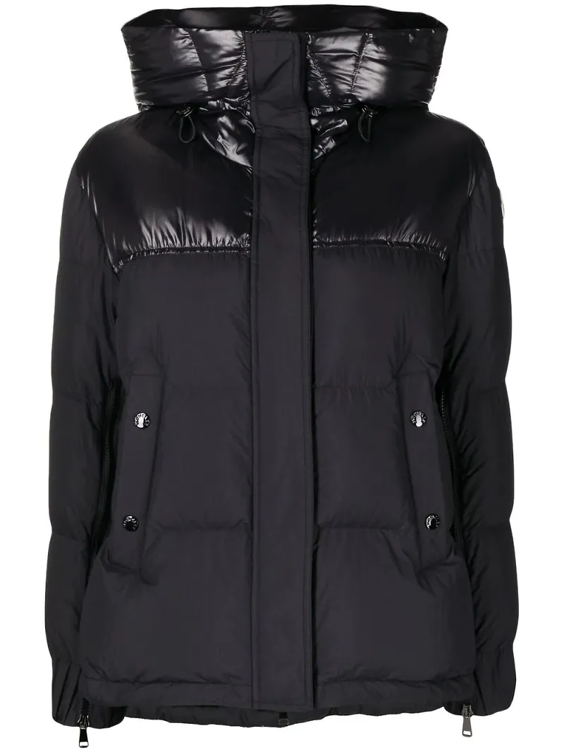 Moncler Etival puffjacka med huva - Svart