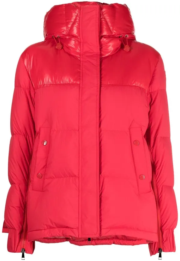 Moncler Etival vadderad dunjacka - Röd