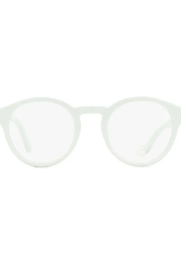 Moncler Eyewear ML5189 ovala glasögon - Vit