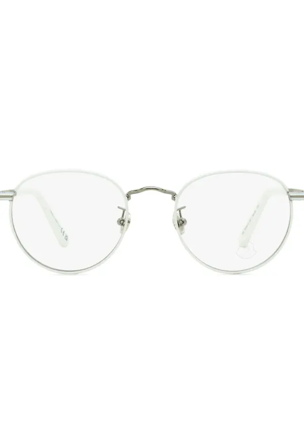 Moncler Eyewear ML5204H ovala glasögon - Silverfärgad