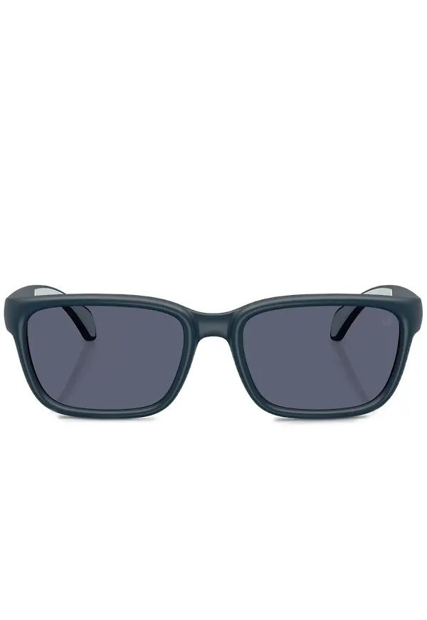 Moncler Eyewear Slicka fyrkantiga solglasögon - Blå