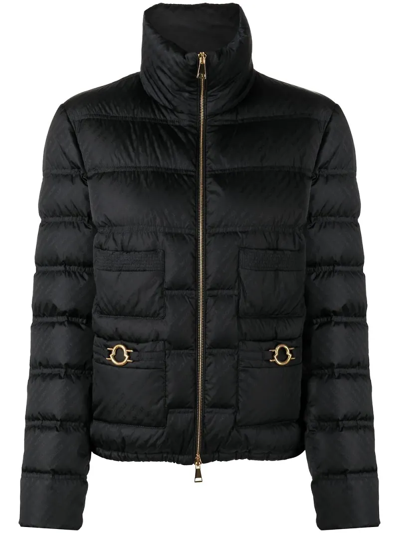 Moncler Fer kort dunjacka - Svart